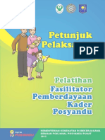 JUKLAK Fasilitator Posyandu