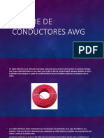 Calibre de Conductores AWG