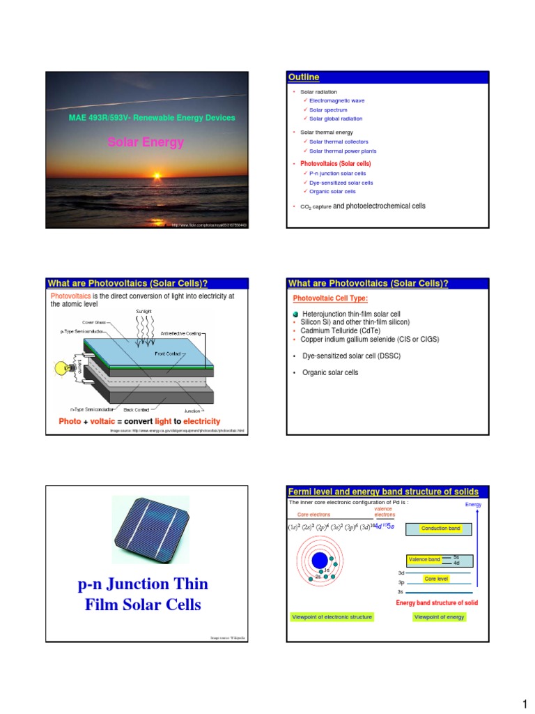 Cigs Solar Cells Pdf P N Junction Doping Semiconductor