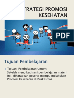 Strategi Promosi Kesehatan