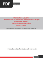 MU MA Identificacion Ejecucion