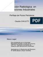 Proteccion Radiologica en Aplicaciones Industriales Perfilaje de Pozos Petroleros Claudia Chiliutti PDF