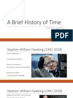 A Brief History of Time: Stephen Hawking