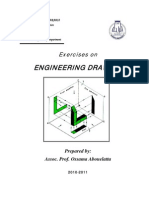 Exercises On Engineering Drawing