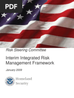 Interim Integrated Risk Management Framework