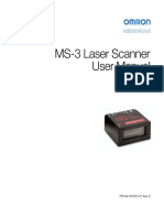 MS-3 Laser Scanner User Manual: P/N 84-000003-02 Rev E