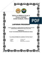 Contoh Laporan Program MTQSS 2019