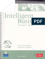 Intelligent Business - Teacher Book