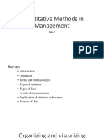 Quantitative Methods in Management