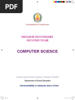 12th Computer Science EM XII - 20.02.2019 PDF