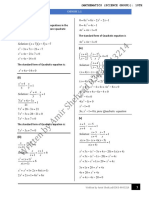 MATHEMATICS SOLUTIONS