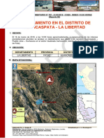 Reporte Complementario Nº 787 21mar2019 Deslizamiento en El Distrito de Huancaspata La Libertad 02