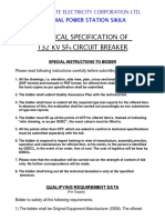 Specification for SF6 Circuit Breaker.pdf