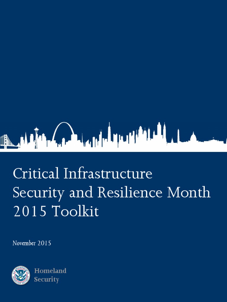 Critical Infrastructure Toolkit 2015 | PDF | Computer Security | Security