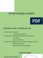 Embriologia Urechii