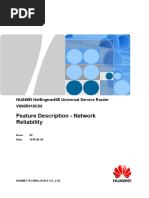 NE40E V800R010C00 Feature Description-Network Reliability PDF