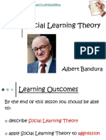 Social Learning Theory: Albert Bandura