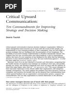 critical upward communication....pdf