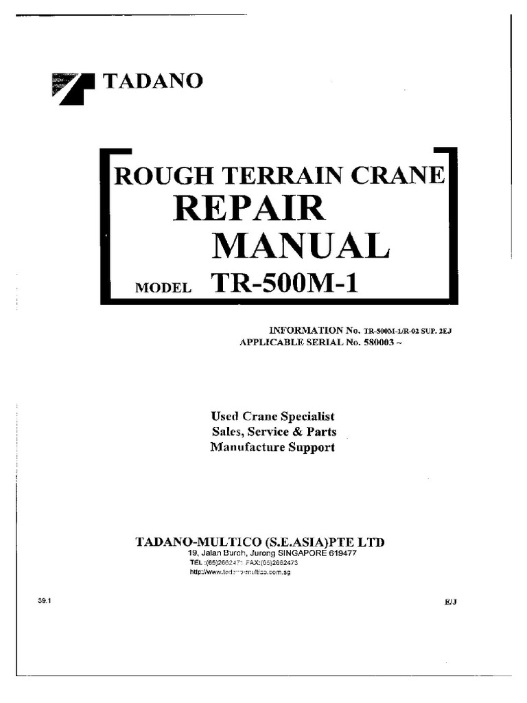 Tr 500m 1 Hyd Electrical Drawing 1 Pdf