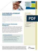 Customer Relationship Management Accessible E