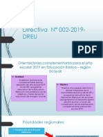 Directiva #002-2019-DREU