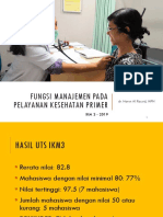 6.fungsi Manajemen PD Pelayanan Kesehatan 2019