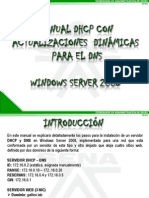 Manual Dhcp-DNS Windows Server 2008 La Red 38110