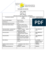 Sede - Material Pedagógico T.E Março 2019