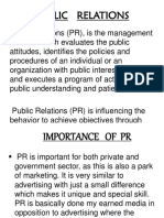 Public Relations