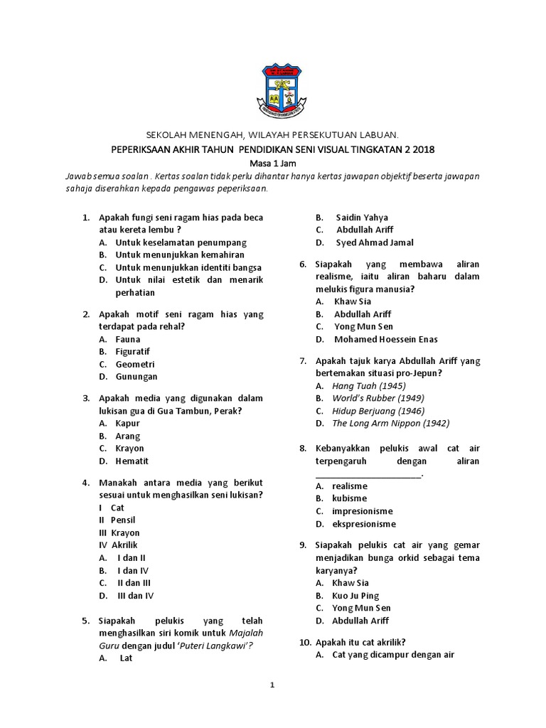 Final Psv Tg 2 Paper 1 Pdf