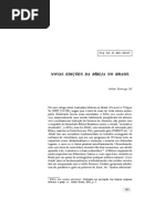 Johan Konings - Novas Traduções Da Bíblia No Brasil