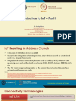 Introduction To Iot - Part Ii: Dr. Sudip Misra