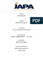 Comercio y Negociaciones Internacionales