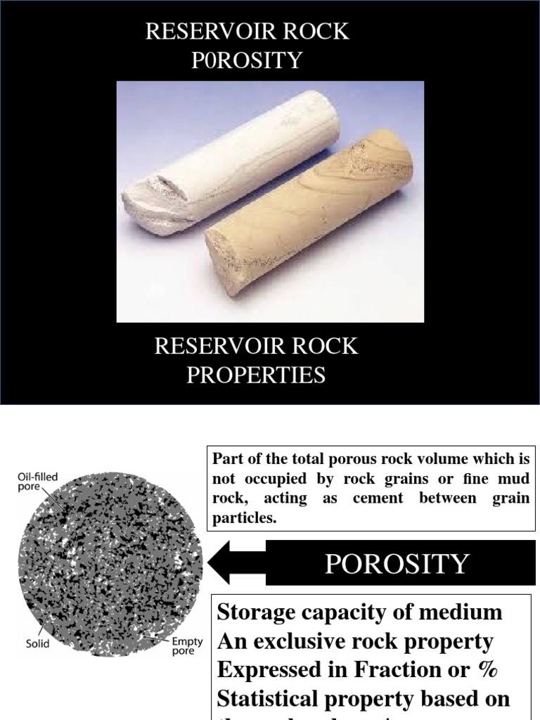 Lecture-1 Reservoir Rock Porosity | PDF | Porosity | Nature