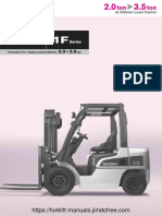 Nissan Forklift Diesel 2-3,5 Ton Service Manual PDF