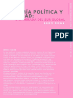 Economía Política y Penalidad: Una Mirada Desde El Sur Global