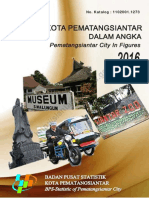 Kota Pemantang Siantar Dalam Angka 2016 PDF