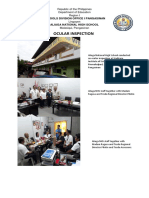 Ocular Inspection: Schools Division Office I Pangasinan Aliaga National High School