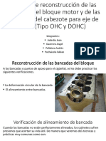 Proceso de Reconstrucción de Las Bancadas Del Bloque