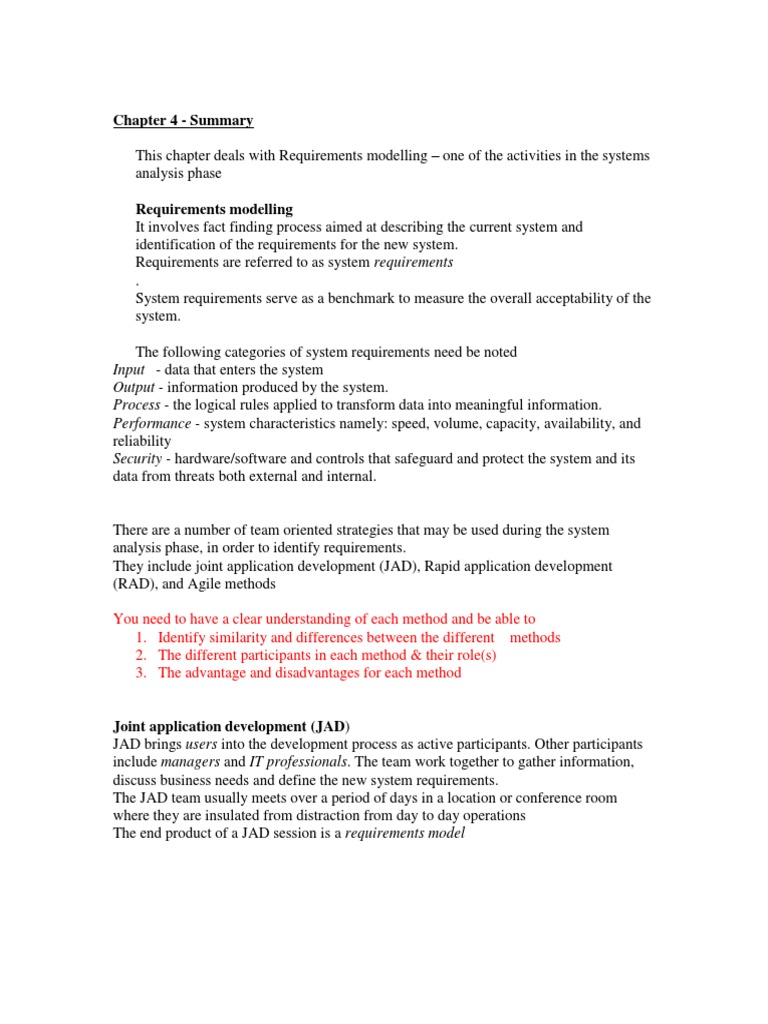 Chapter+4+Revision+notes - PDF ICT2621 | PDF | Sampling (Statistics ...