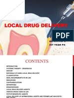 Local Drug Delivery