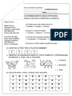 III Bimestre Lingua Portuguesa PDF