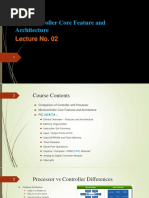 Lecture 02 - Microcontroller Core Features and Architecture