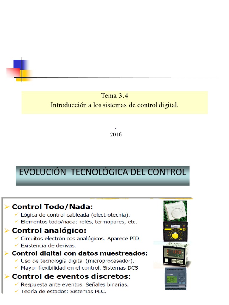 Introducción a Sistemas de Control Digital | PDF | Muestreo ...