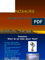 Dinosaurs: Where Did They Go?