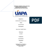 Tarea 1 Introdución A La Psicoterapia