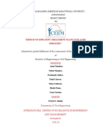 Design of Effluent Treatment Plant For Agro Industry