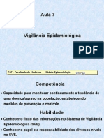 AULA 7 EPIDEMIOLOGIA Vigil An CIA Epidemiologica