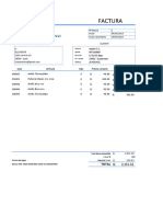 Factura Automatizada en Excel