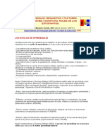 Doc. 2 - Estilos y Operaciones Mentales